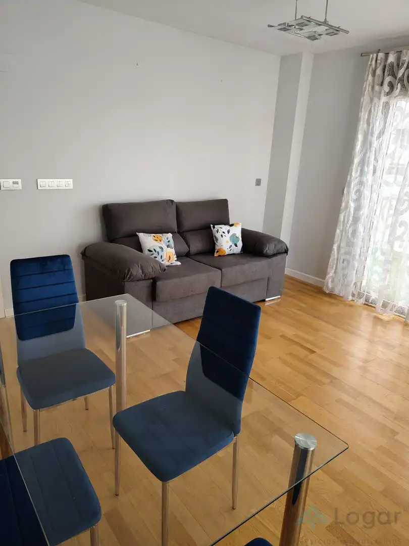 Living room of Flat for rent in Murcia  with Air Conditioner, Heating and Terrace