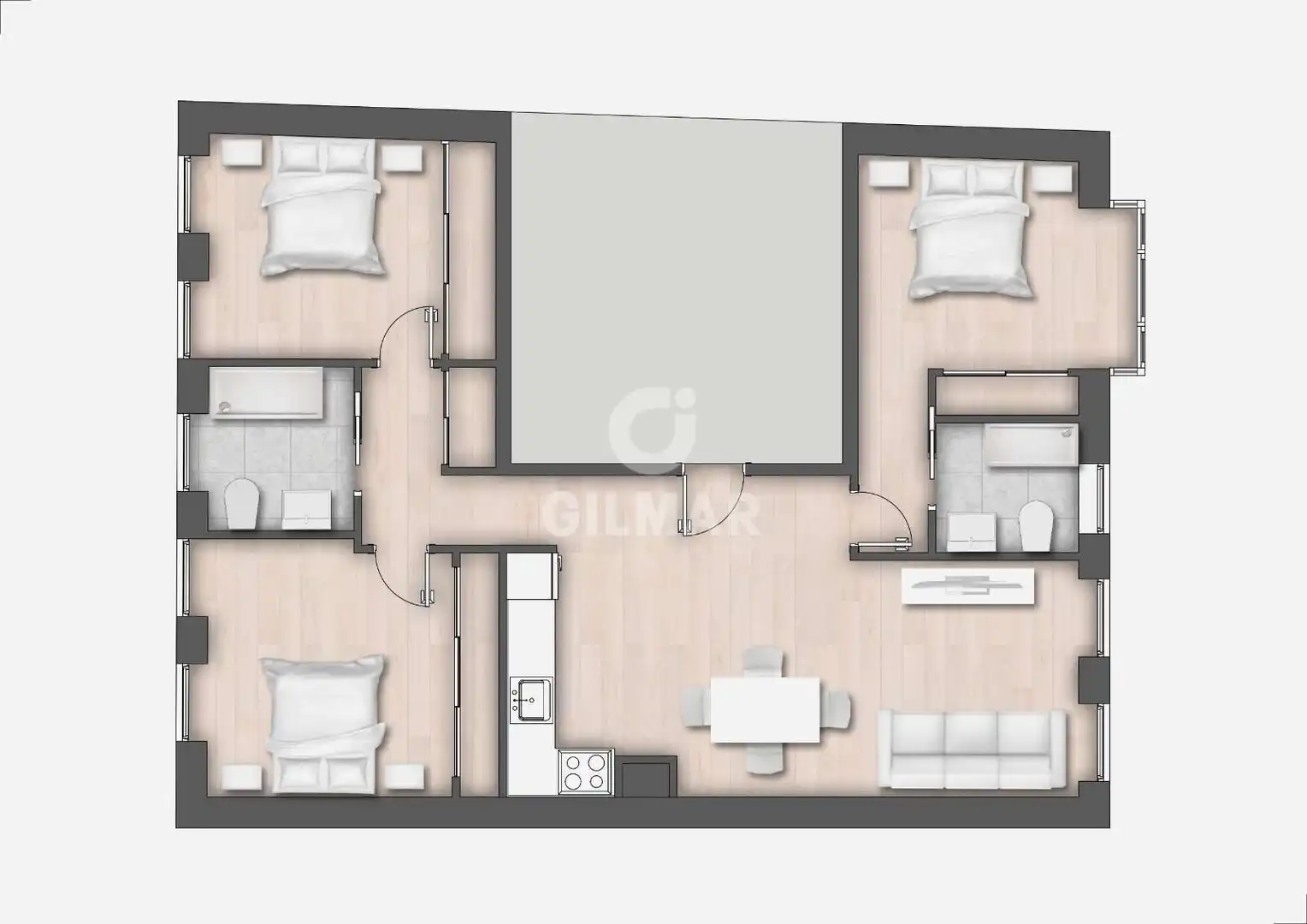 Piso en venta en Madrid con Calefacción y Balcón