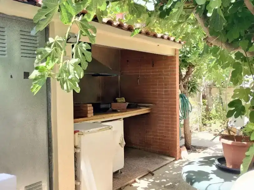 Cuina de Casa adosada en venda en Benidorm amb Aire condicionat i Piscina