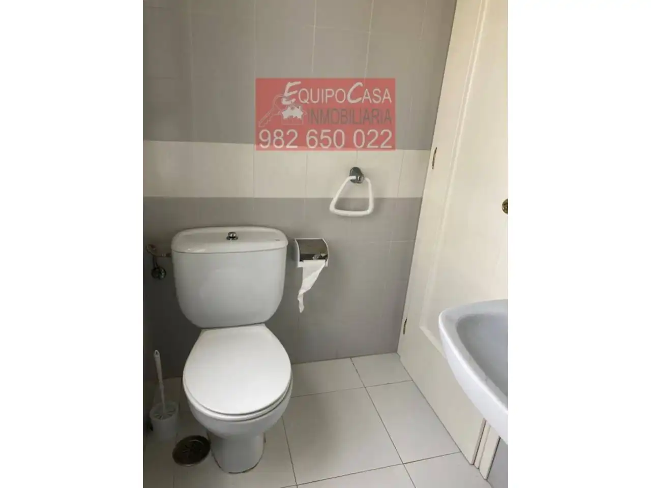 Badezimmer von Maisonette zur Miete in O Grove   mit Terrasse, Möbliert und Balkon