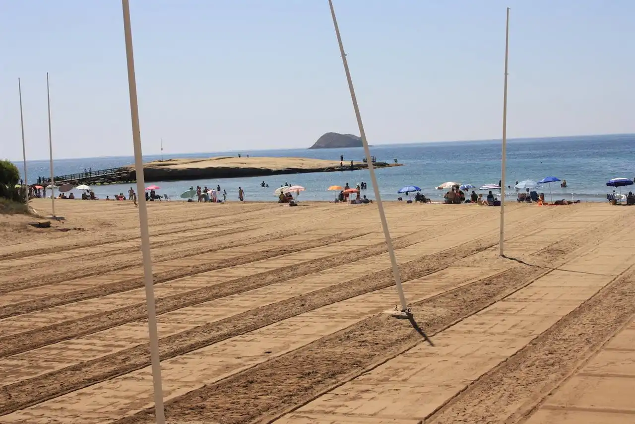 Vista exterior de Apartament en venda en Pulpí amb Aire condicionat, Calefacció i Piscina