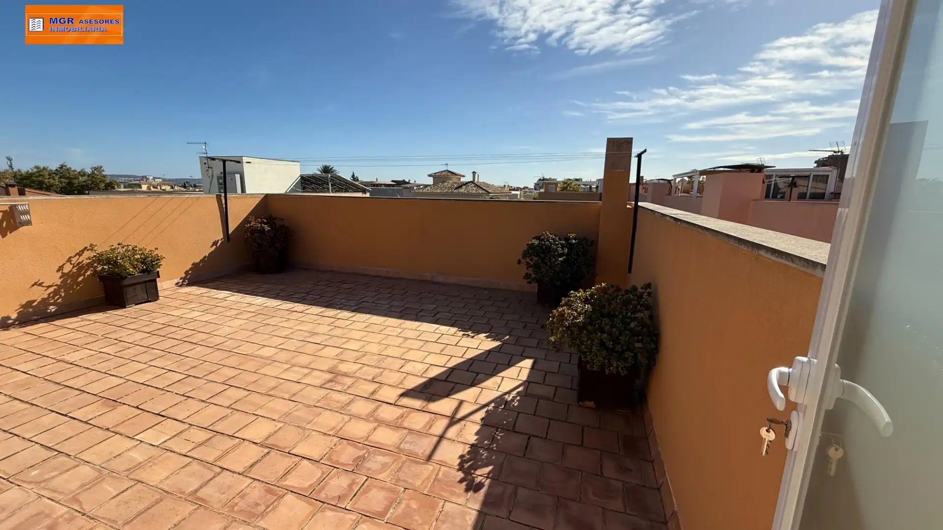 Terrace of Detached homes for sale in  Palma de Mallorca  with Air Conditioner, Heating and Private garden