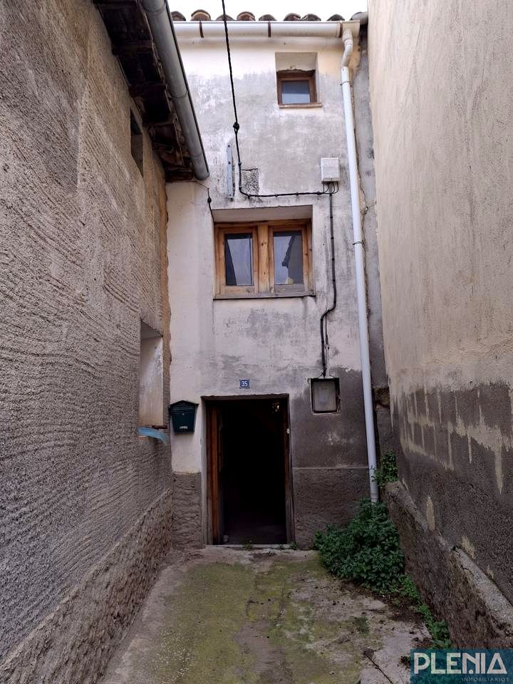 Vista exterior de Casa o xalet en venda en Abiego amb Jardí privat i Terrassa