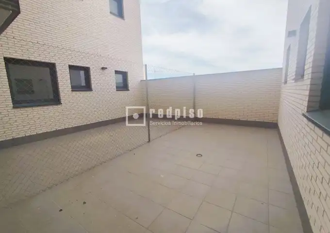 Terrace of Flat for rent in Guadalajara  with Air Conditioner, Heating and Parquet flooring