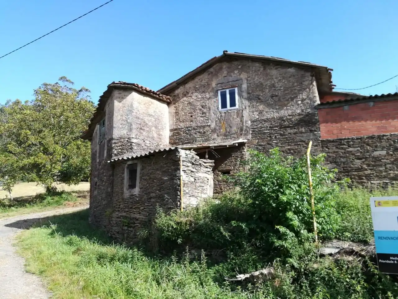 Vista exterior de Finca rústica en venta en O Pino 