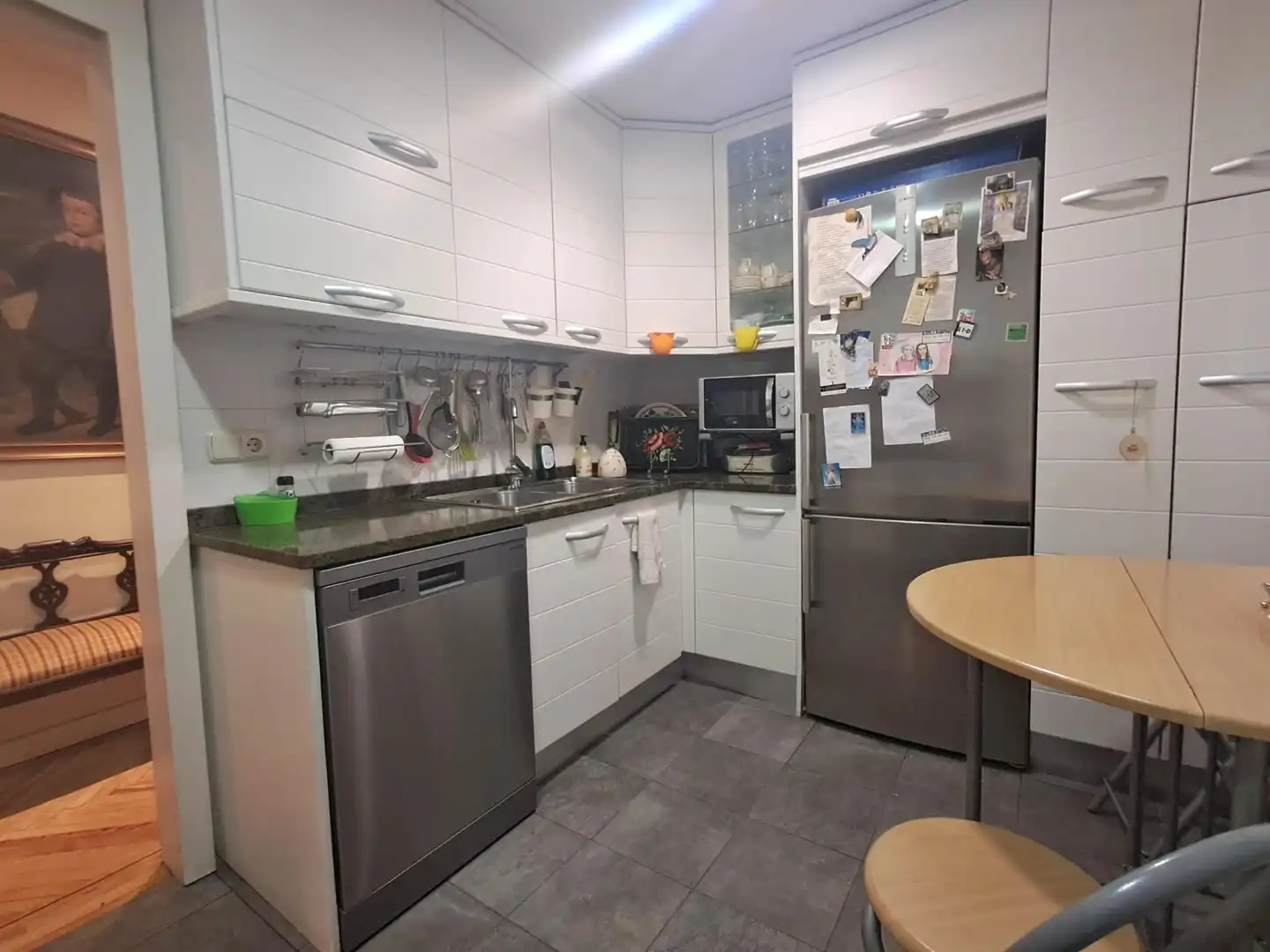 Cocina de Piso en venta en Madrid con Aire acondicionado, Terraza y Trastero