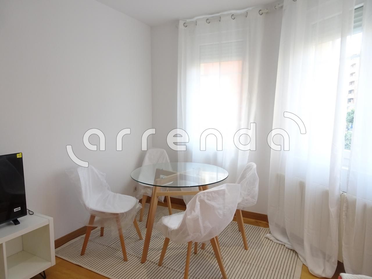 Dining room of Flat to rent in Torrelavega   with Heating, Terrace and Furnished