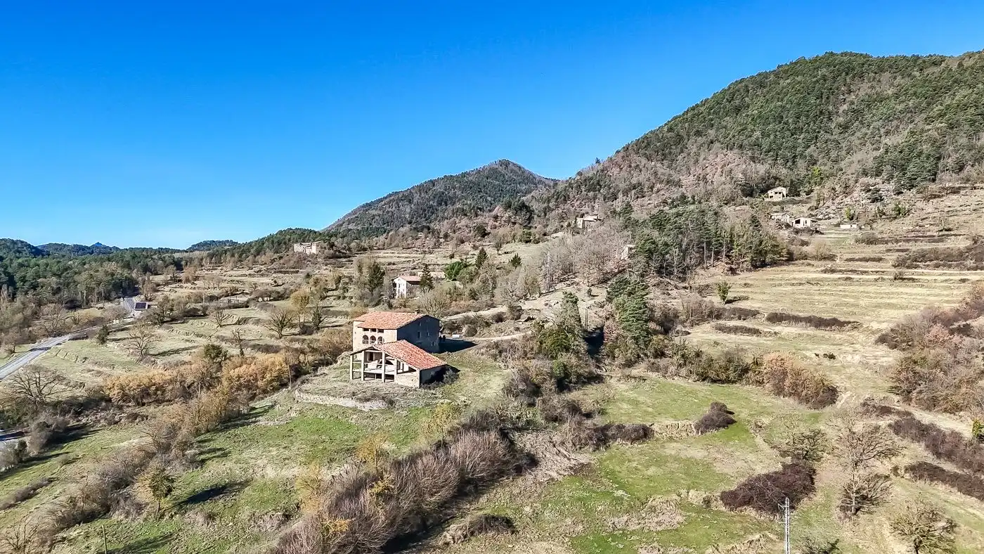 Finca rústica en venta en Les Llosses con Jardín privado