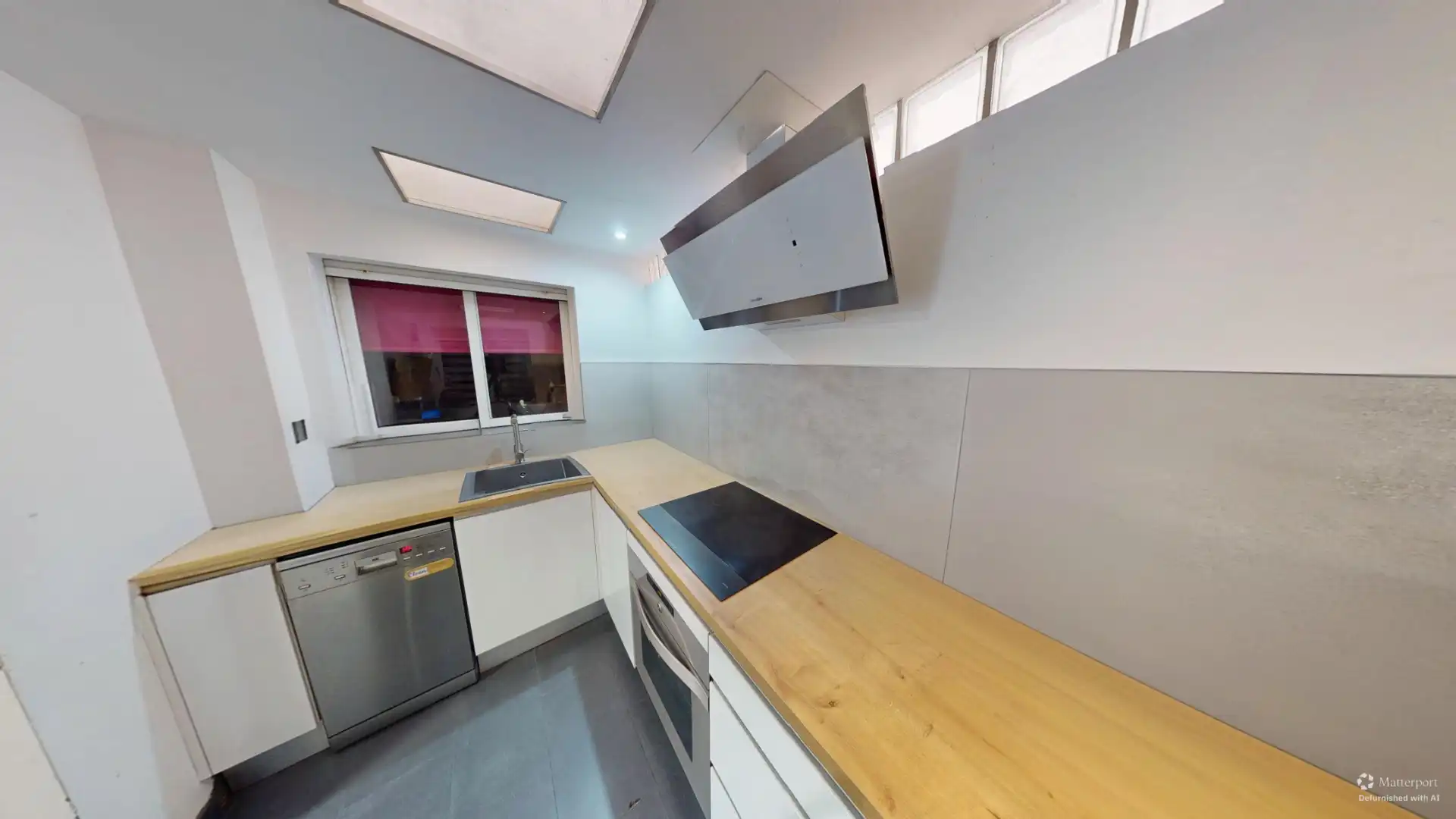 Cocina de Casa adosada en venta en Santa Pola con Aire acondicionado, Calefacción y Terraza