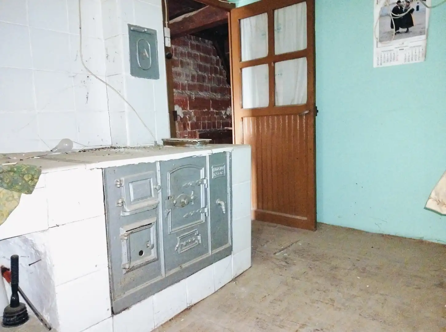 Cocina de Finca rústica en venta en Barrado