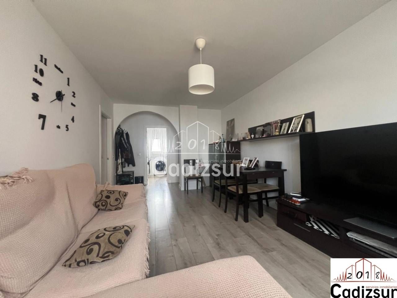 Sala d'estar de Pis en venda en  Cádiz Capital amb Aire condicionat i Moblat