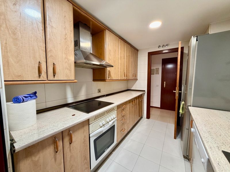 Kitchen of Flat for sale in  Madrid Capital  with Heating