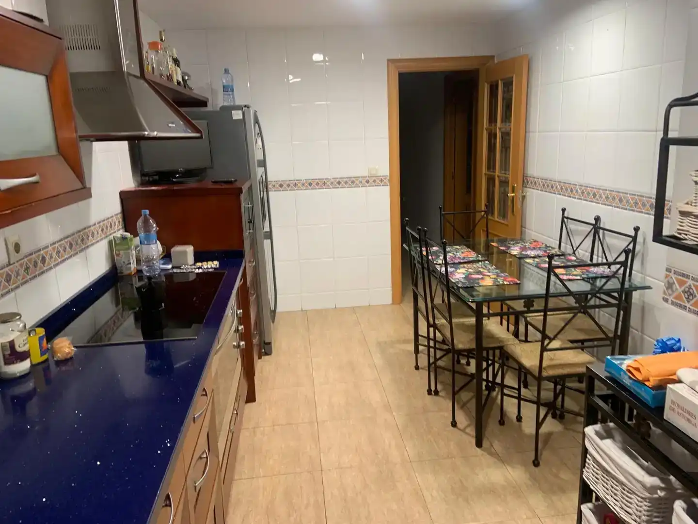 Cuina de Casa adosada en venda en  Albacete Capital amb Aire condicionat