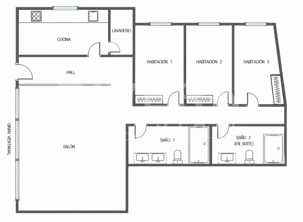 Flat for sale in Vigo   with Heating