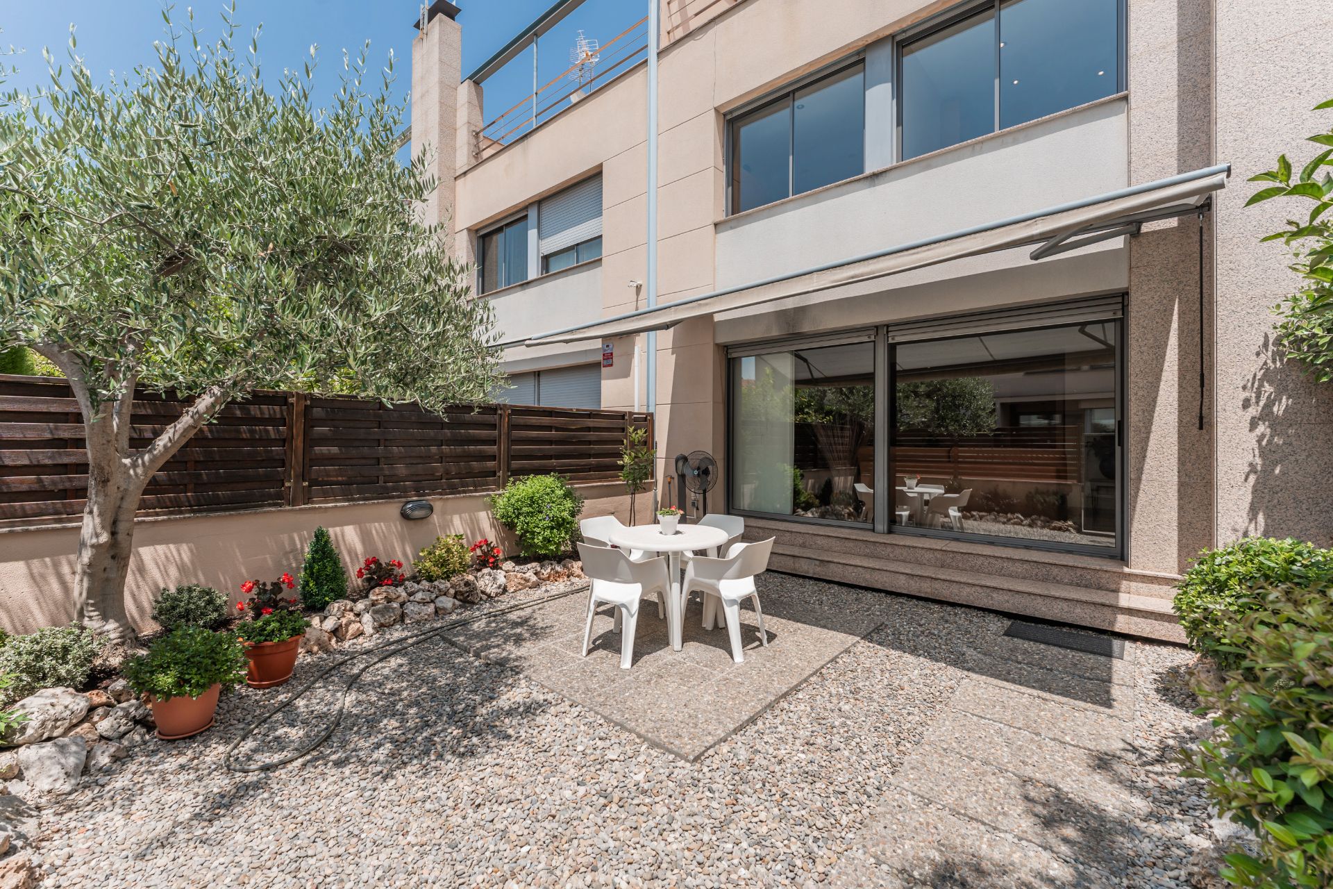 Terrassa de Casa adosada en venda en La Garriga amb Aire condicionat, Calefacció i Jardí privat