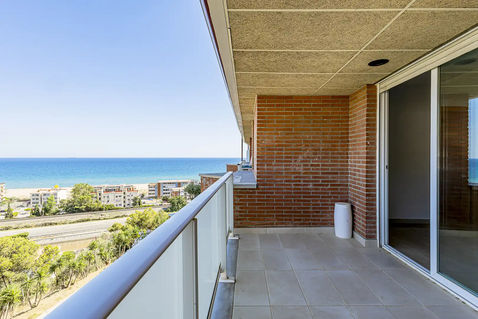 Balcony of Duplexes for sale in Sitges  with Air Conditioner, Heating and Storage room