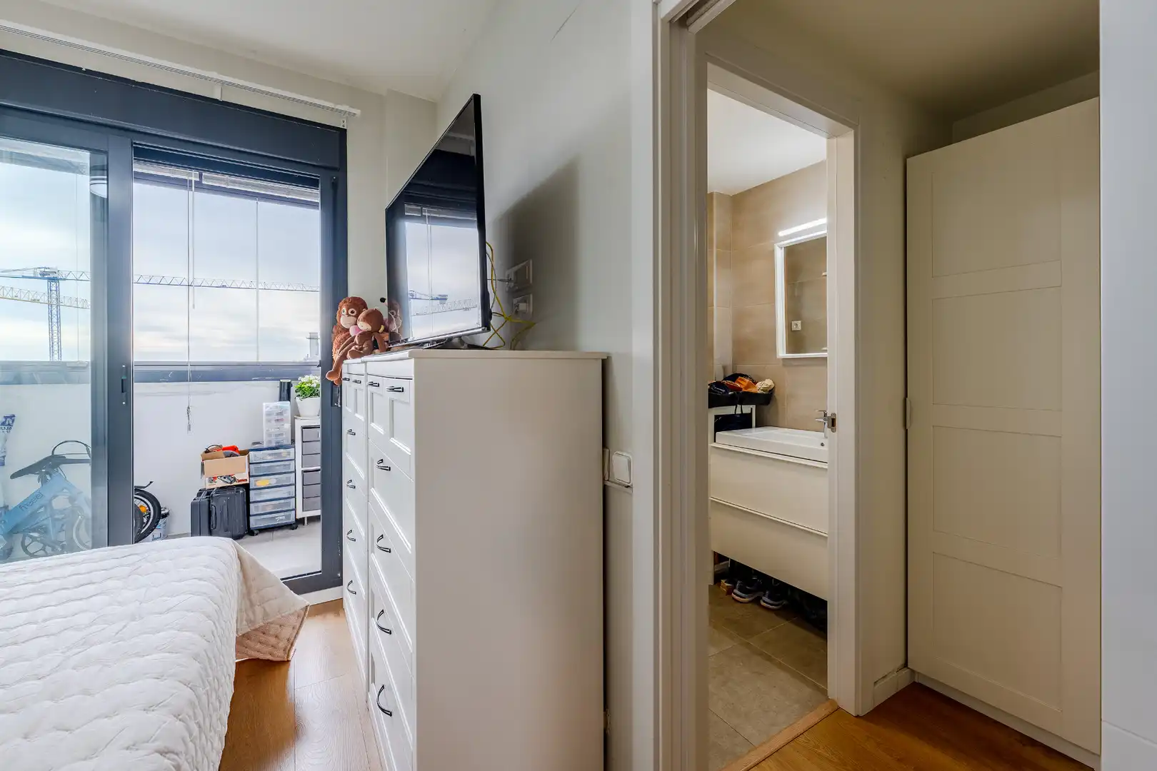 Habitación de Ático en venta en Sant Adrià de Besòs con Aire acondicionado, Calefacción y Parquet