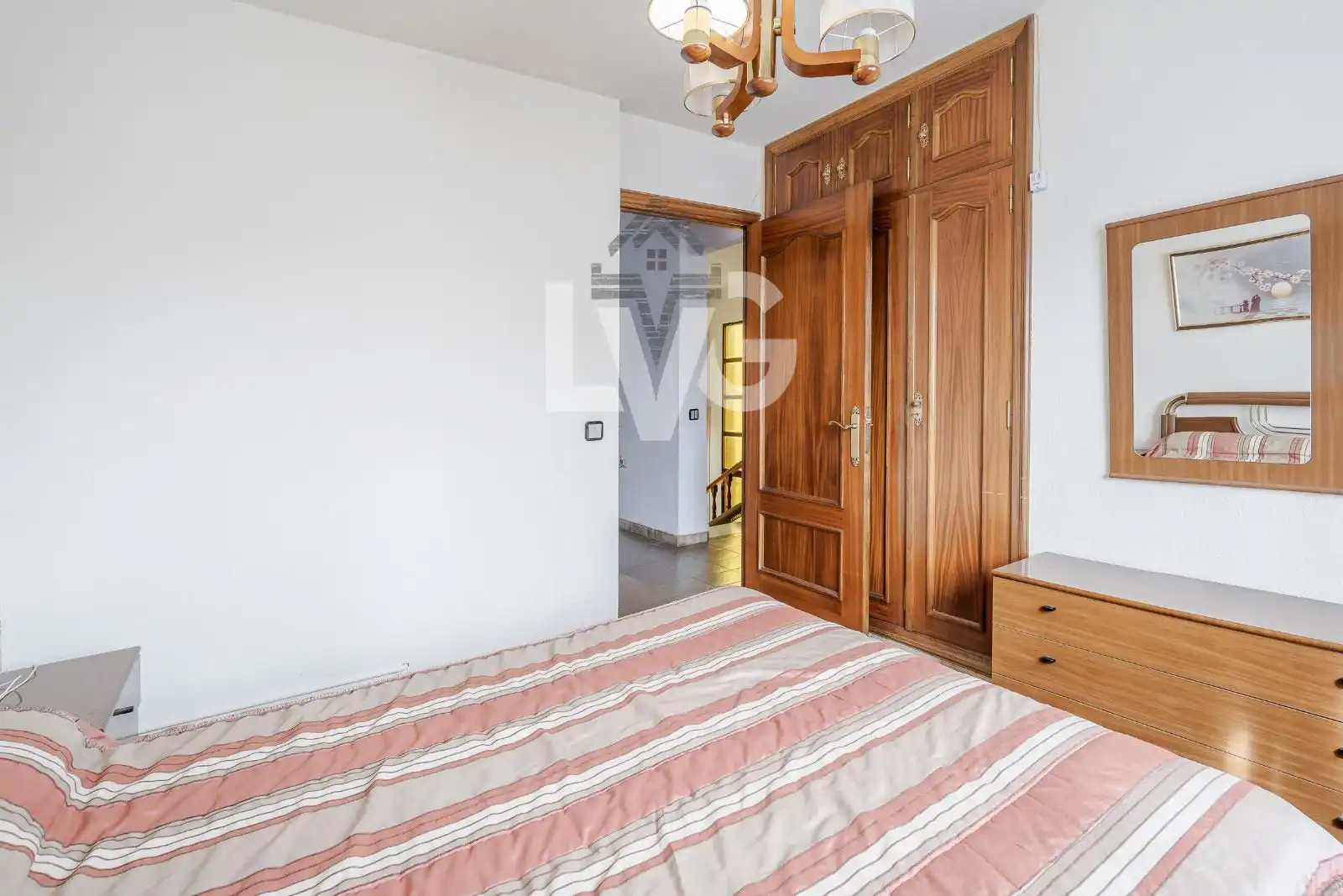 Schlafzimmer von Haus oder Chalet zum Verkauf in Fuente El Saz de Jarama mit Heizung, Möbliert und Ofen