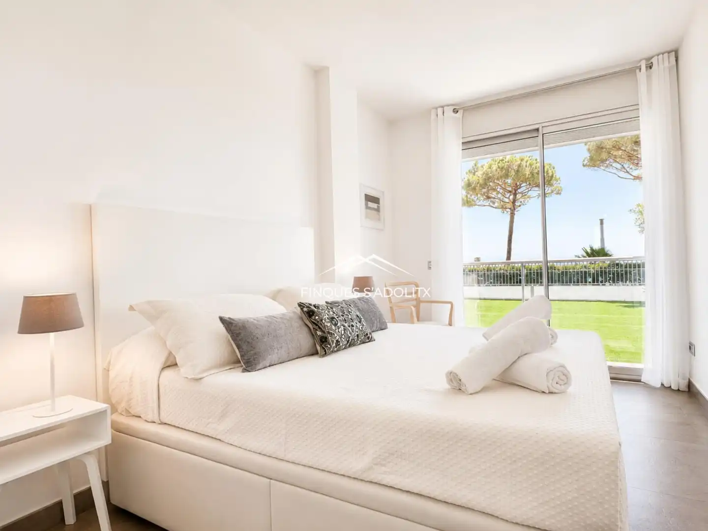 Bedroom of Flat for sale in Castell d'Aro, Platja d'Aro i s'Agaró  with Air Conditioner, Heating and Private garden