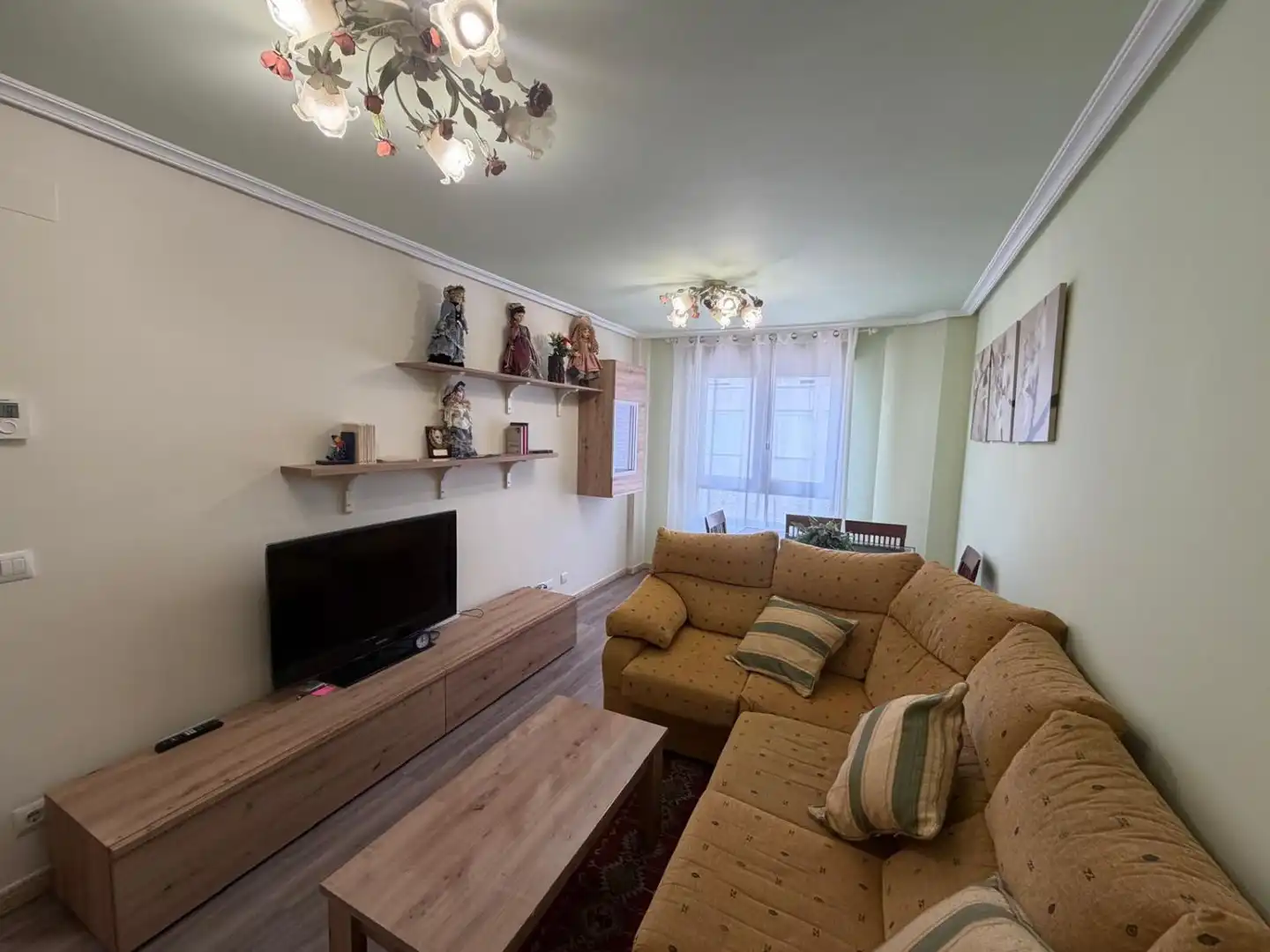 Living room of Flat for sale in Bareyo  with Heating, Parquet flooring and Terrace