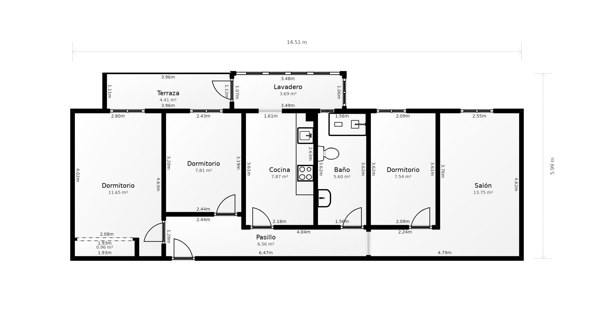 Flat to rent in  Madrid Capital  with Terrace, Oven and Pets allowed