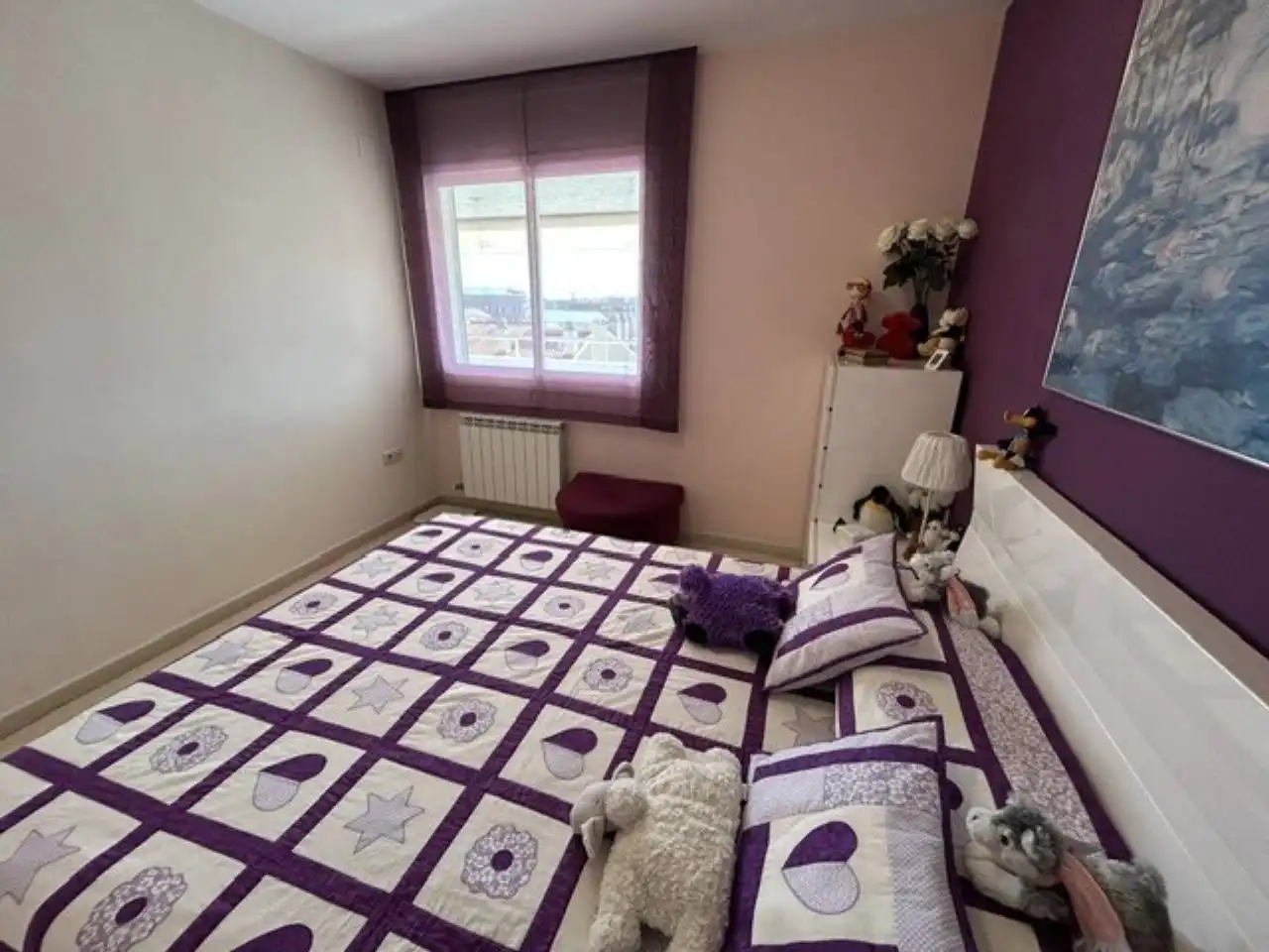 Bedroom of Flat for sale in Terrassa  with Air Conditioner, Heating and Terrace
