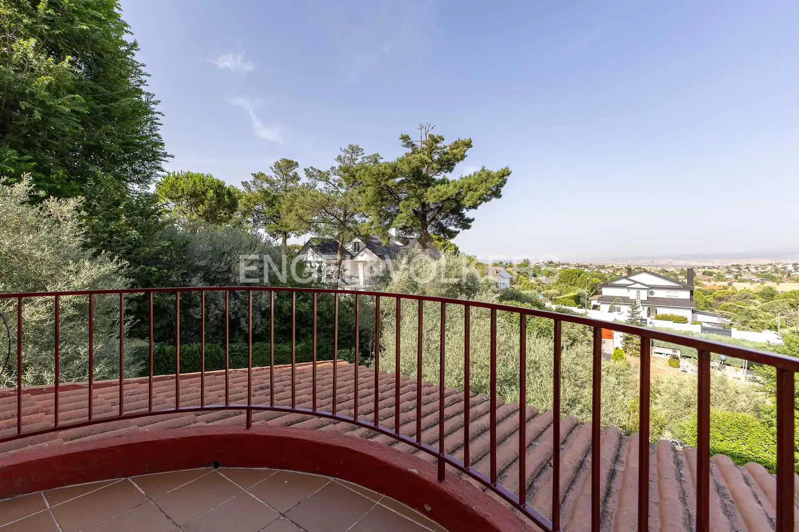 Terraza de Casa o chalet en venta en El Casar con Aire acondicionado, Calefacción y Jardín privado