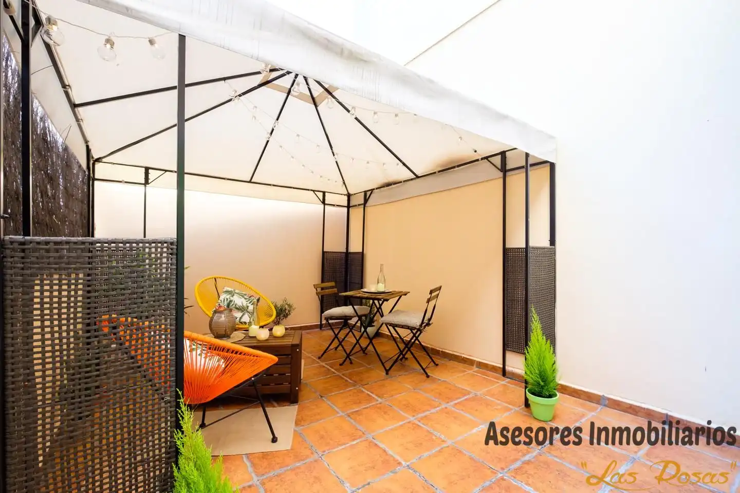 Terrasse von Wohnung zur Miete in Madrid mit Klimaanlage und Möbliert