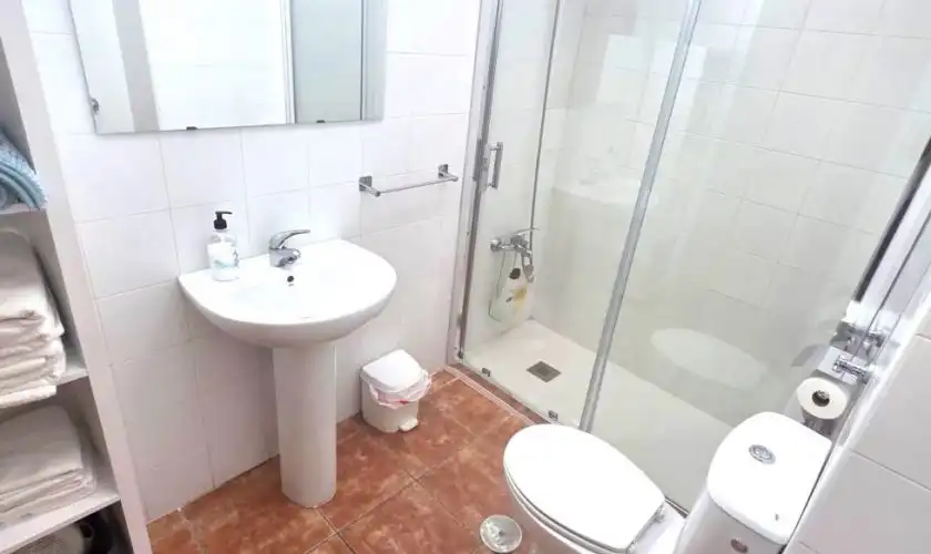 Badezimmer von Maisonette zum Verkauf in Níjar mit Klimaanlage, Heizung und Terrasse