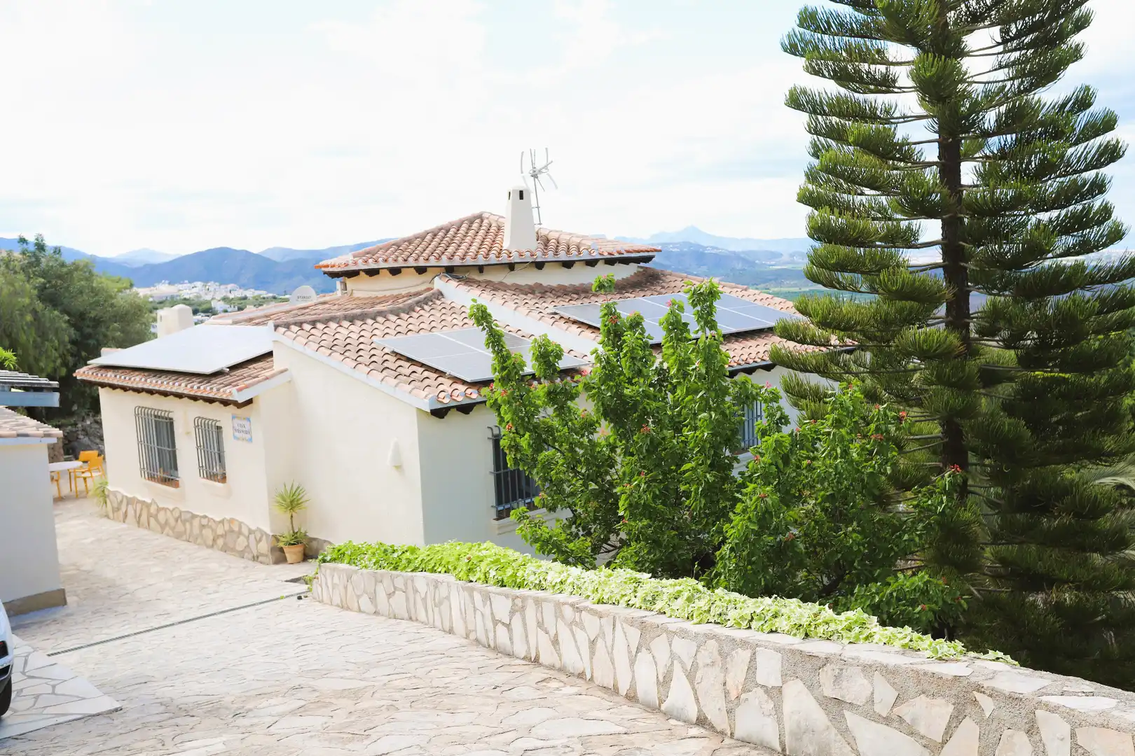Außenansicht von Haus oder Chalet zum Verkauf in El Ràfol d'Almúnia mit Heizung, Privatgarten und Terrasse