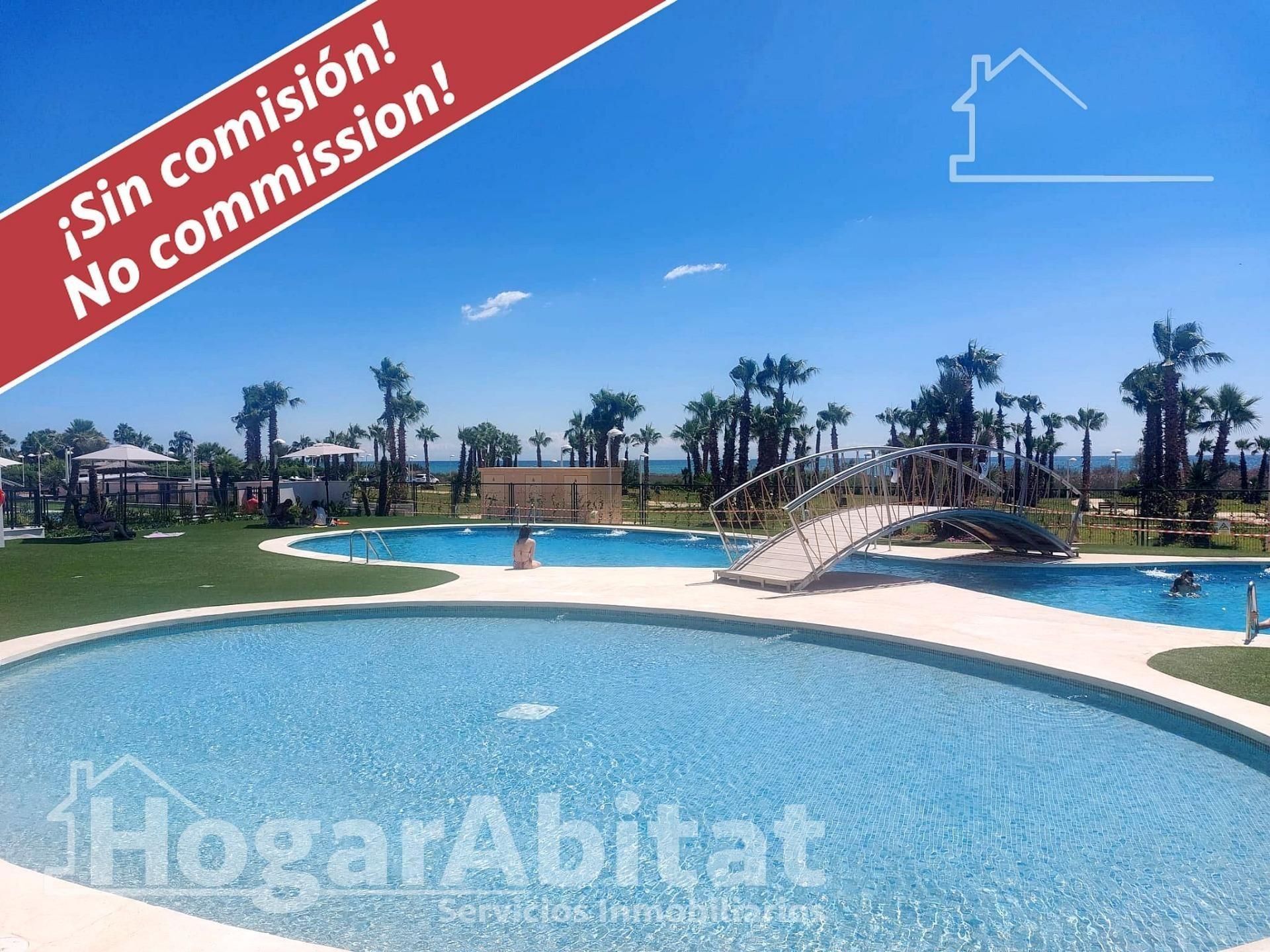 Swimming pool of Flat for sale in Cabanes  with Air Conditioner, Heating and Terrace