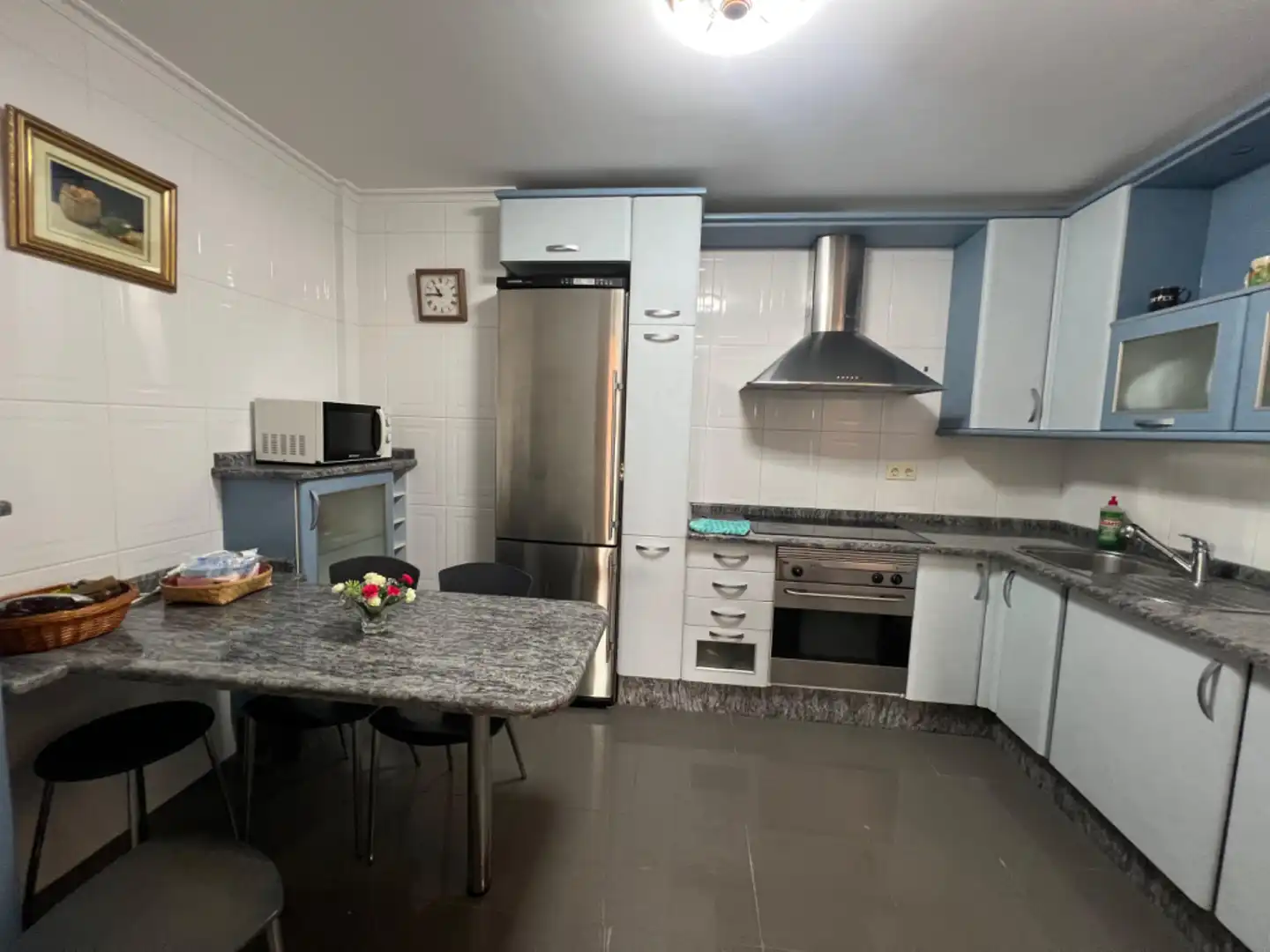 Cocina de Apartamento en venta en Lugo con Calefacción, Trastero y Amueblado