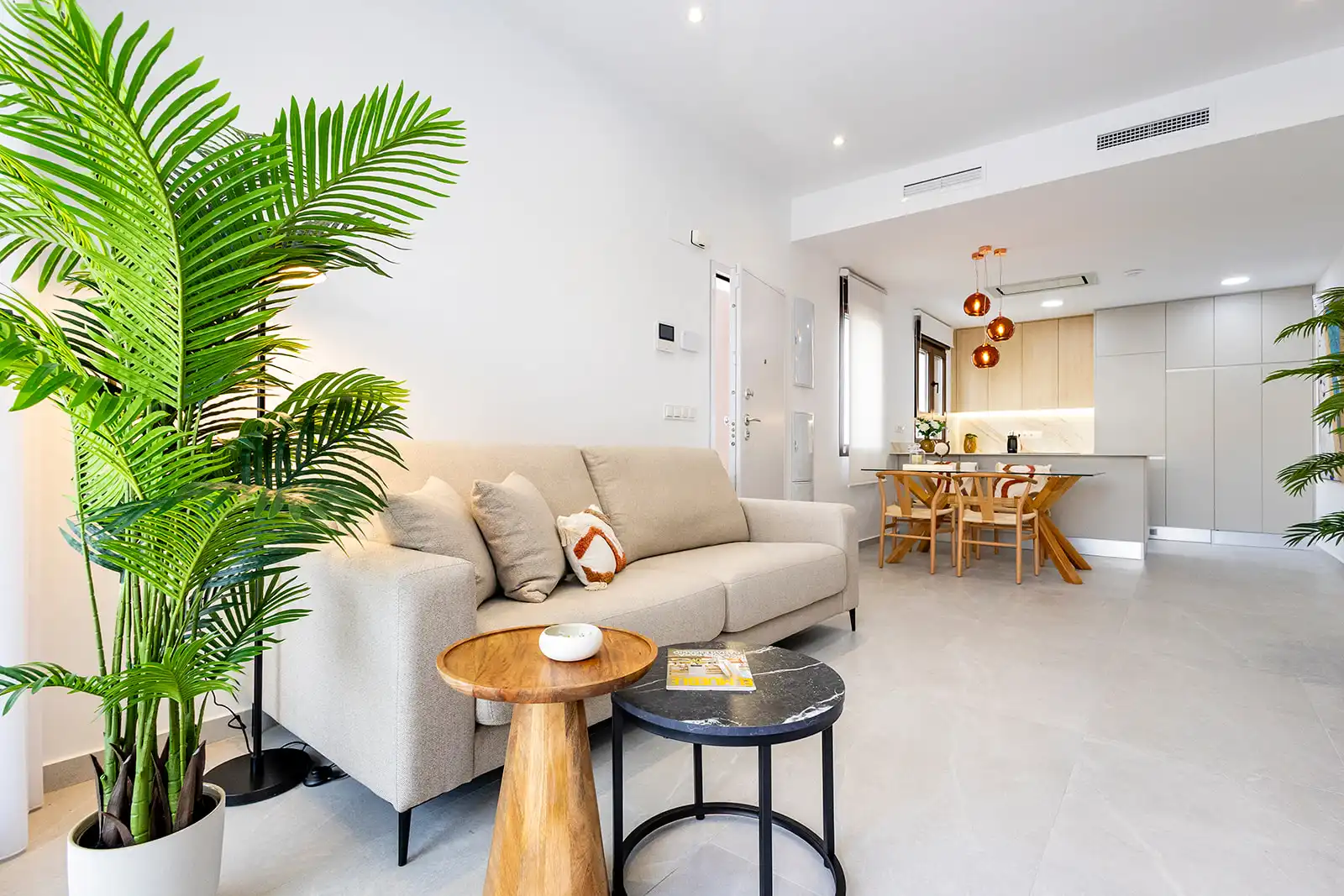 Sala de estar de Casa adosada en venta en Orihuela con Calefacción y Terraza