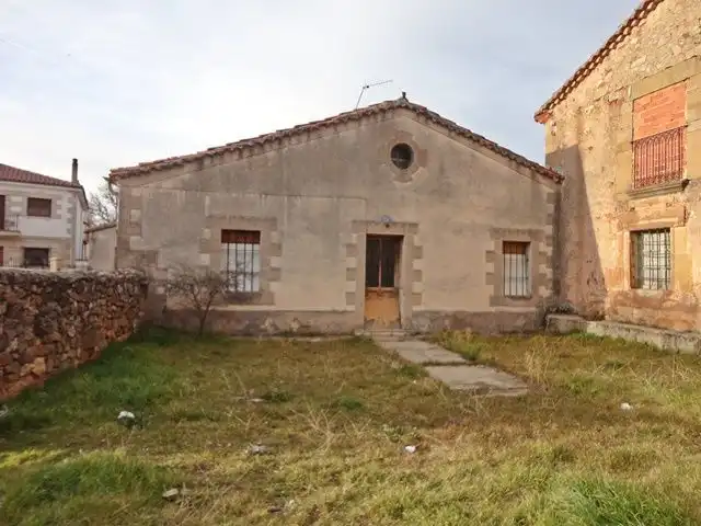 Exterior view of Houses for sale in Barbadillo del Mercado  with Private garden