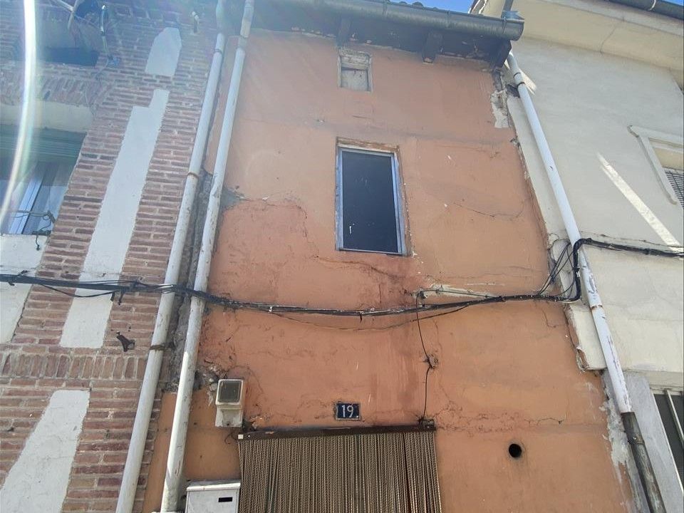 Exterior view of House or chalet for sale in Cuéllar