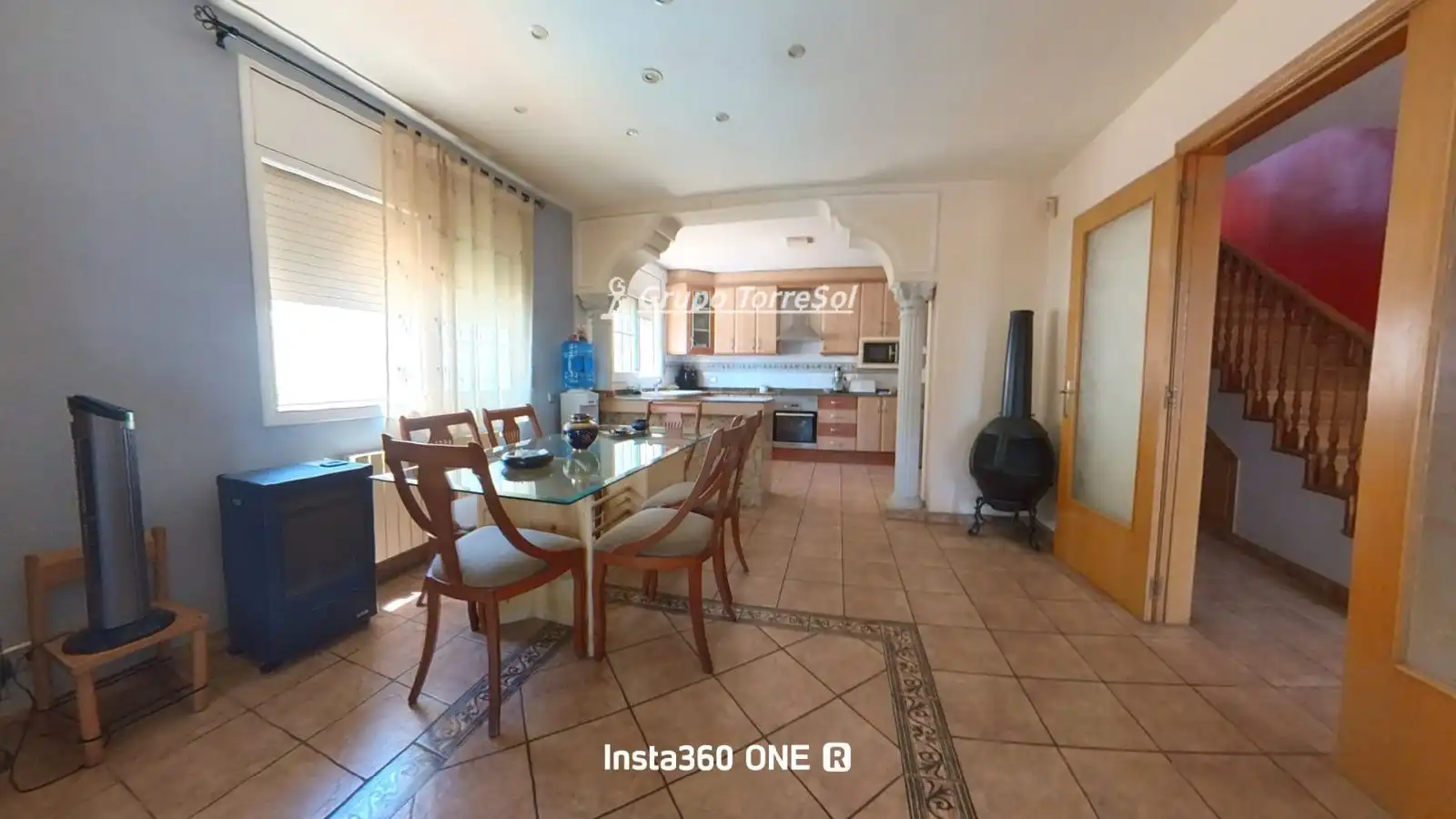 Cuina de Casa o xalet en venda en Piera amb Calefacció, Terrassa i Traster