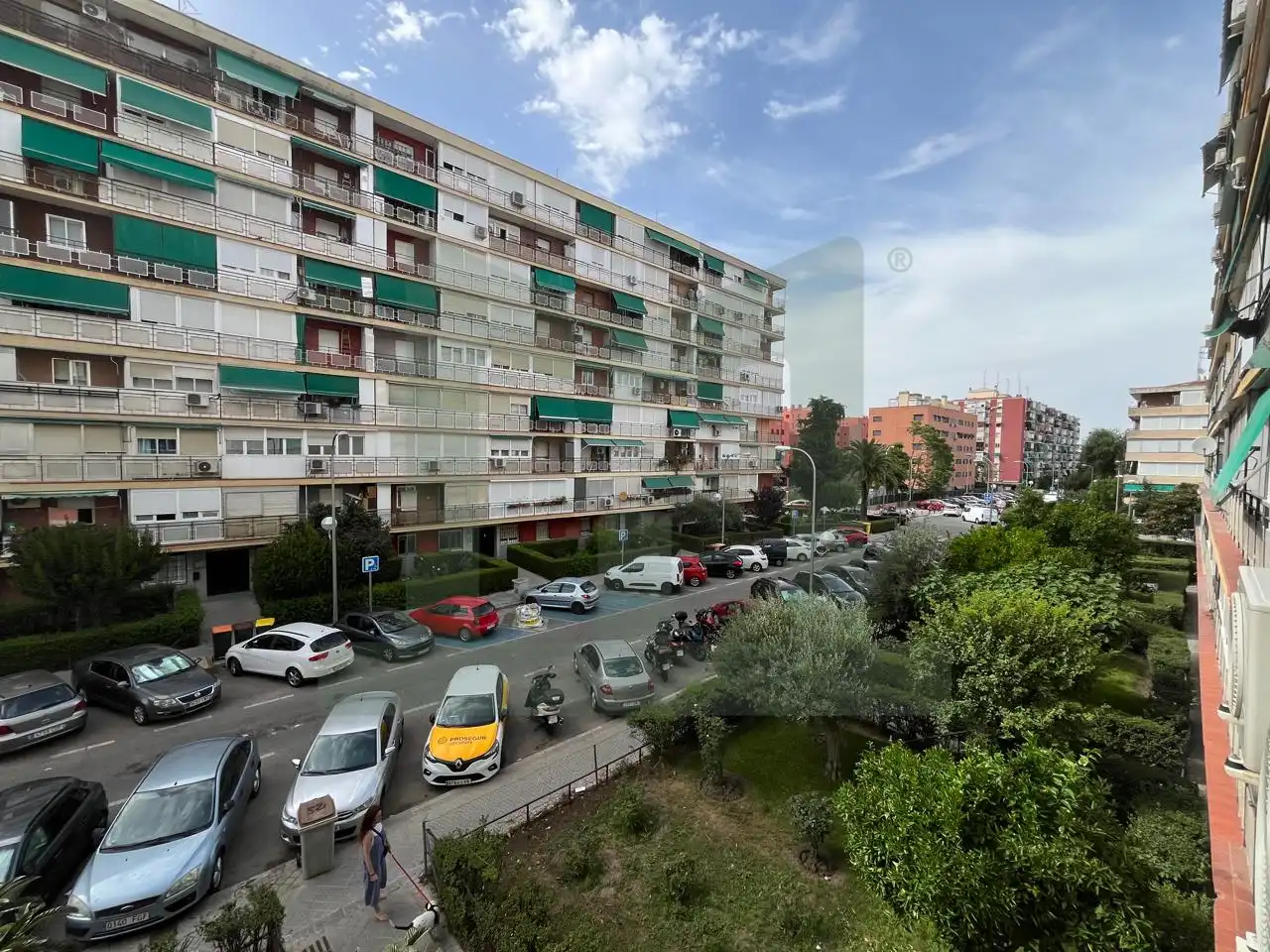 Vista exterior de Piso de alquiler en Madrid con Aire acondicionado, Calefacción y Terraza