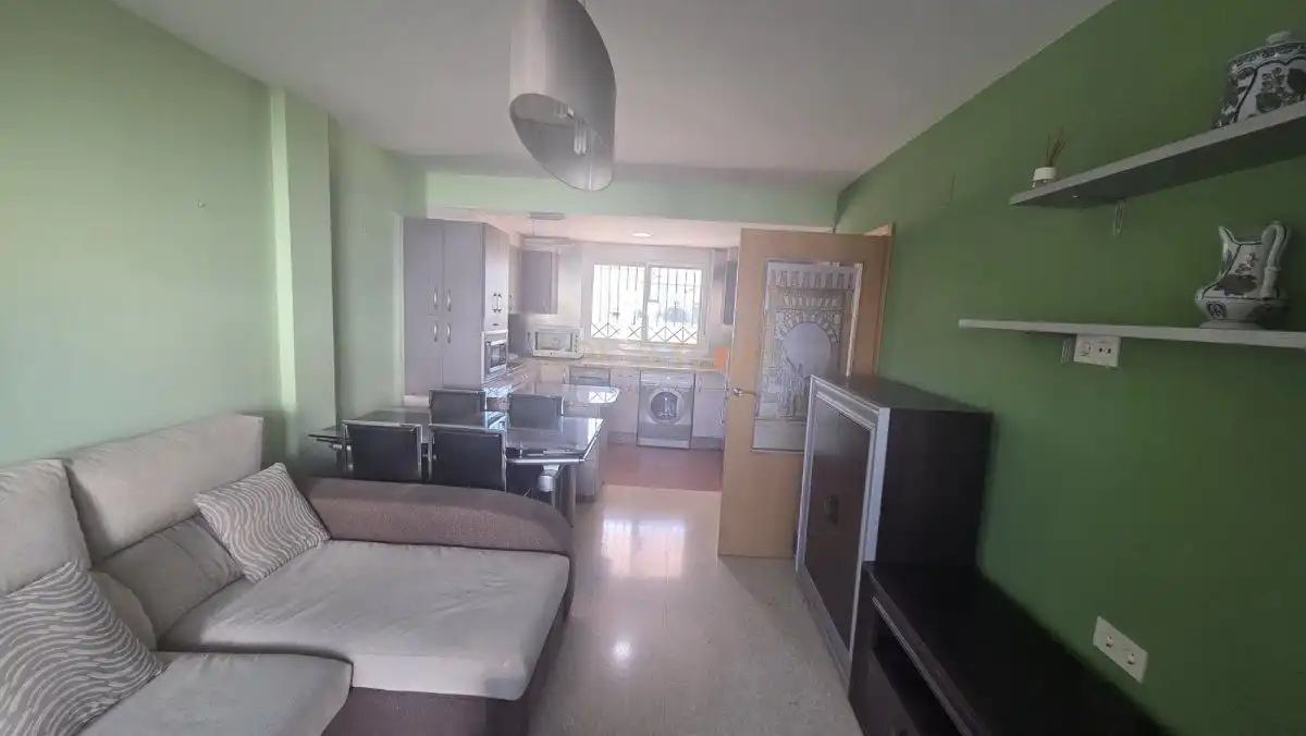 Sala d'estar de Casa o xalet en venda en Pizarra amb Terrassa i Moblat