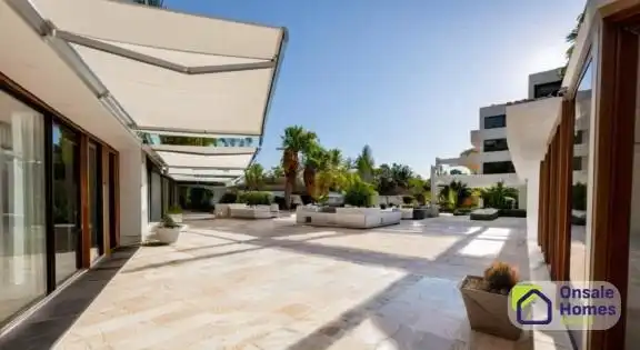 Terrasse von Geschaftsraum zur Miete in Marbella