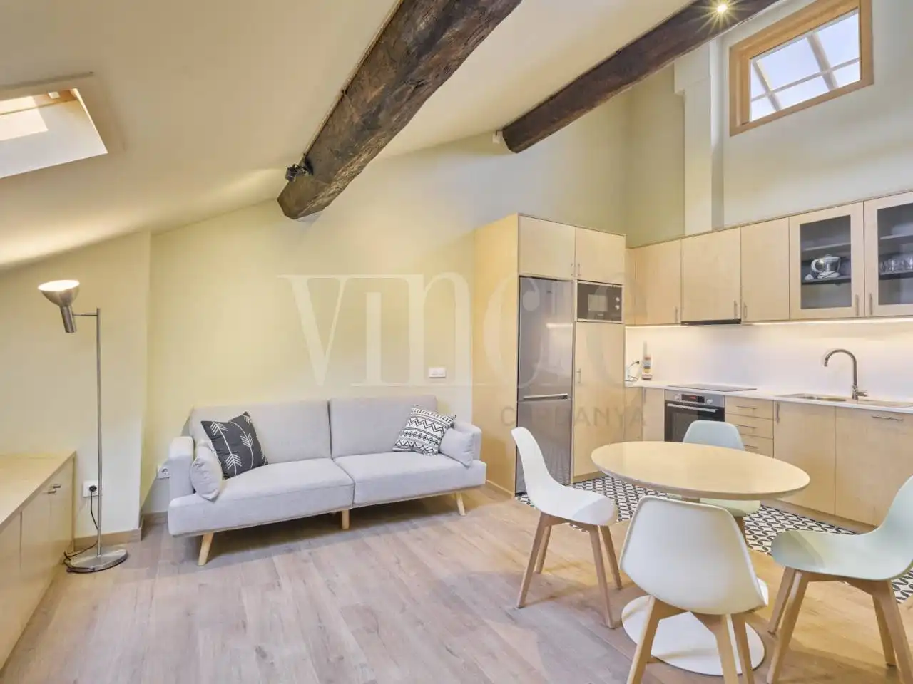 Living room of Apartments for sale in Puigcerdà  with Heating and Parquet flooring