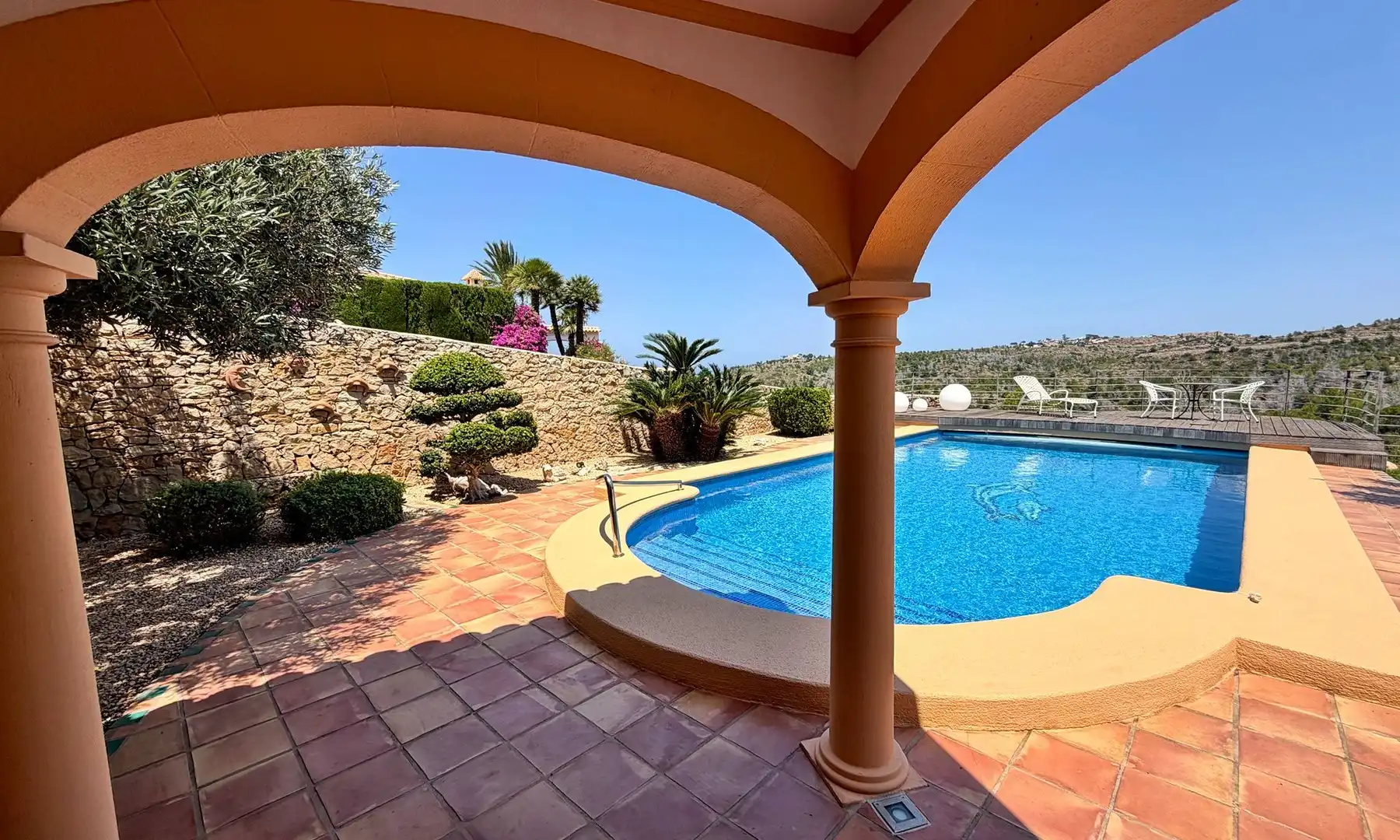 Swimming pool of Houses for sale in Dénia  with Air Conditioner, Heating and Private garden