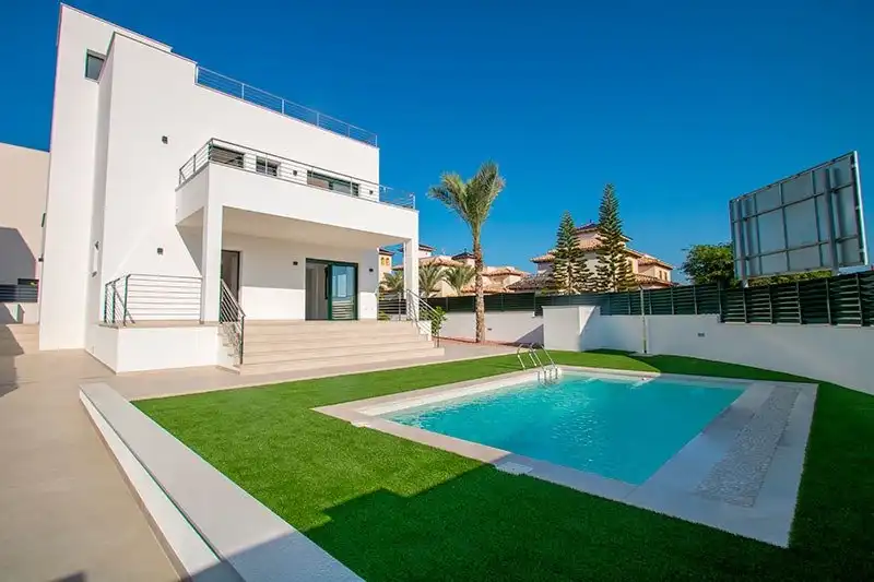 Swimming pool of Houses for sale in Elche / Elx  with Air Conditioner, Heating and Private garden