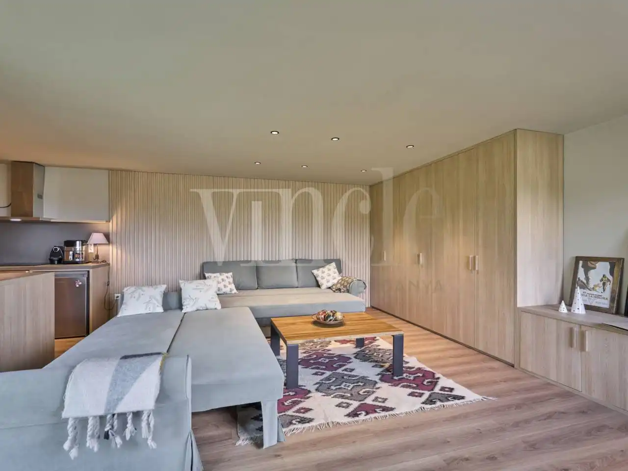 Sala d'estar de Casa o xalet en venda en Ger amb Calefacció, Jardí privat i Parquet