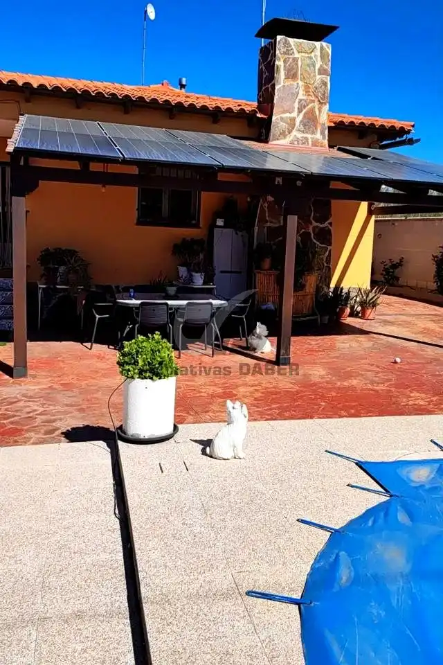 Jardín de Casa o chalet en venta en El Casar de Escalona con Aire acondicionado, Jardín privado y Terraza