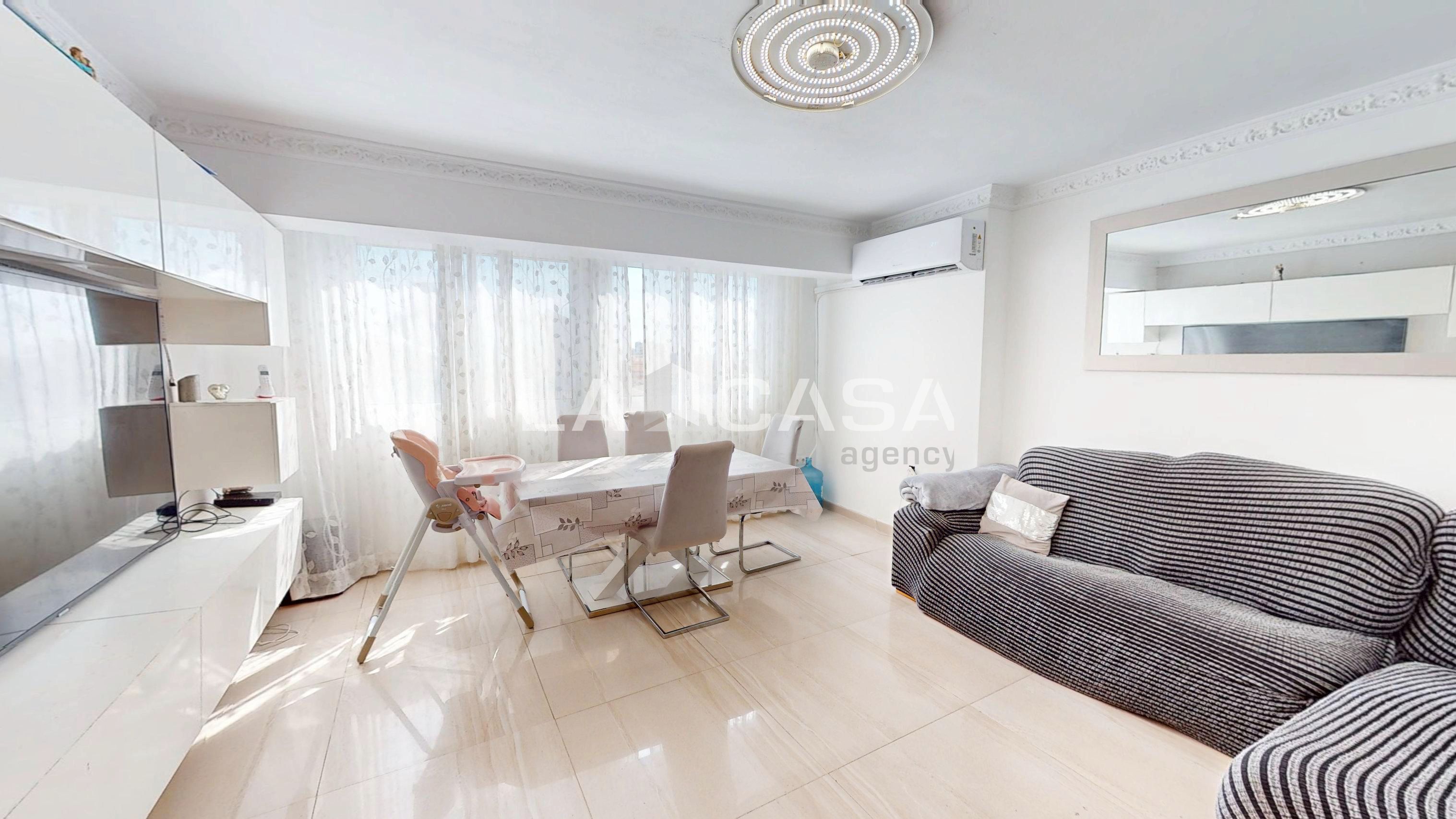 Living room of Flat for sale in Alfafar  with Heating and Balcony