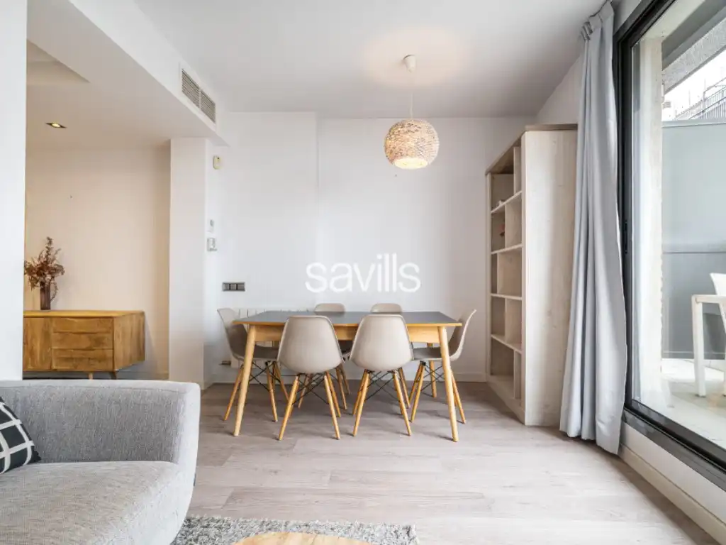 Sala de estar de Casa o chalet en venta en Barcelona con Aire acondicionado, Amueblado y Horno