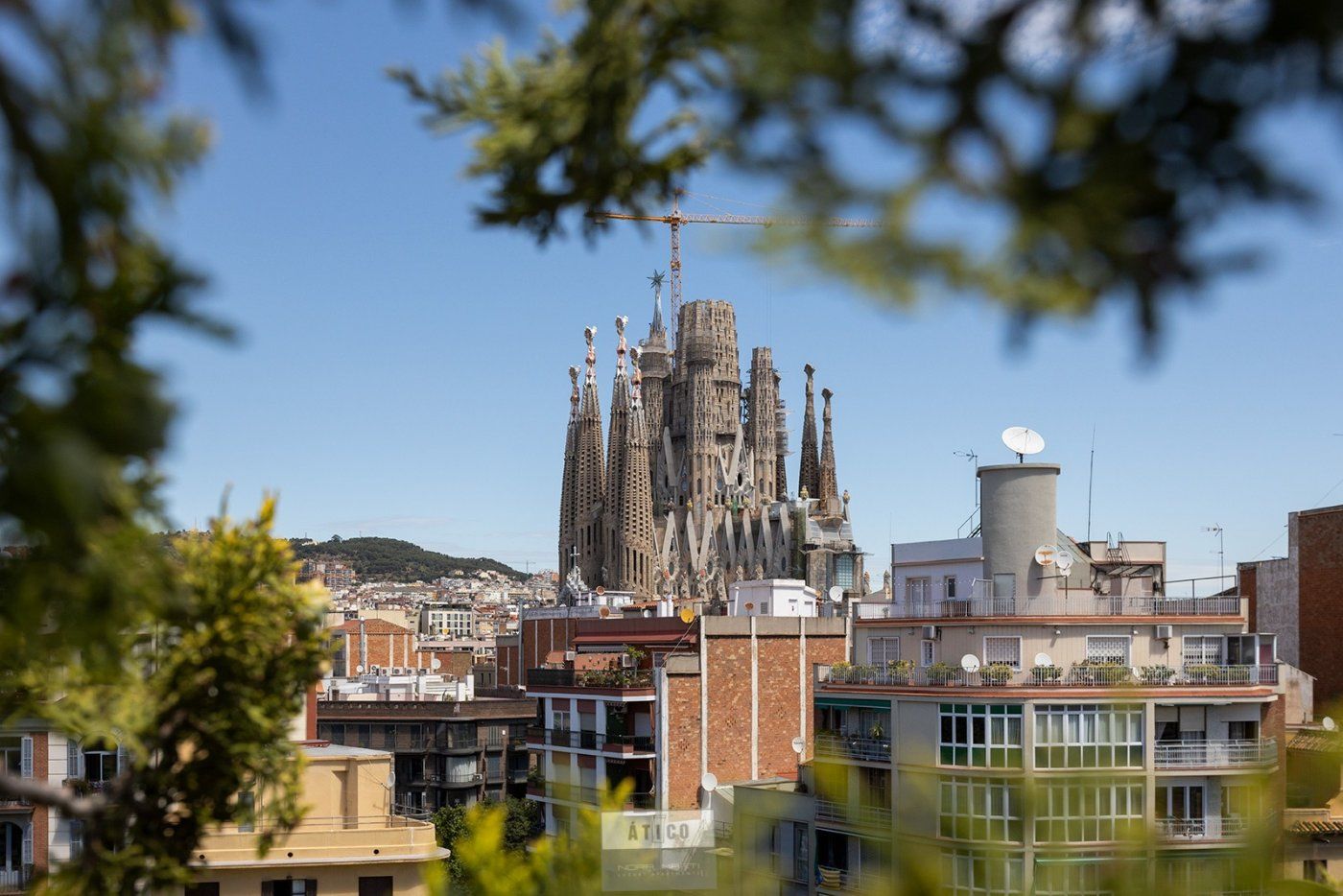 Vista exterior de Àtic en venda en  Barcelona Capital amb Aire condicionat, Calefacció i Terrassa