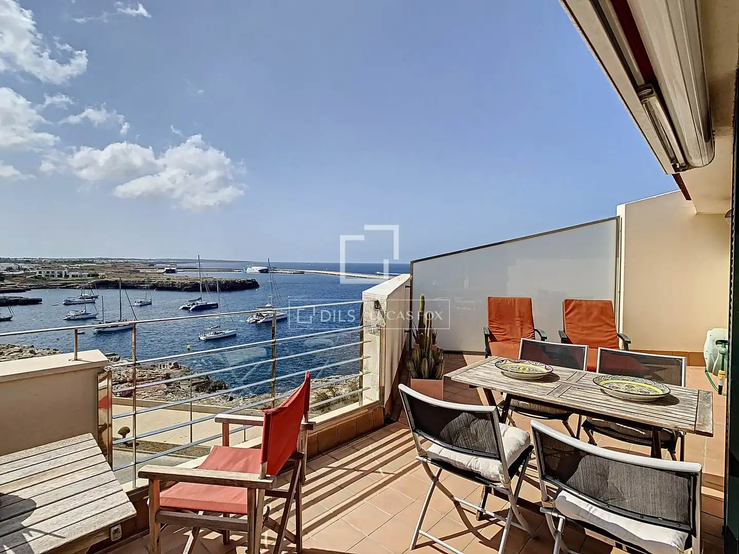 Terrace of Attic for rent in Ciutadella de Menorca  with Air Conditioner, Heating and Terrace