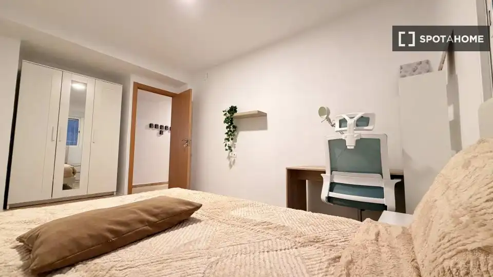 Schlafzimmer von Wohnung zur untervermieten in Poble Nou