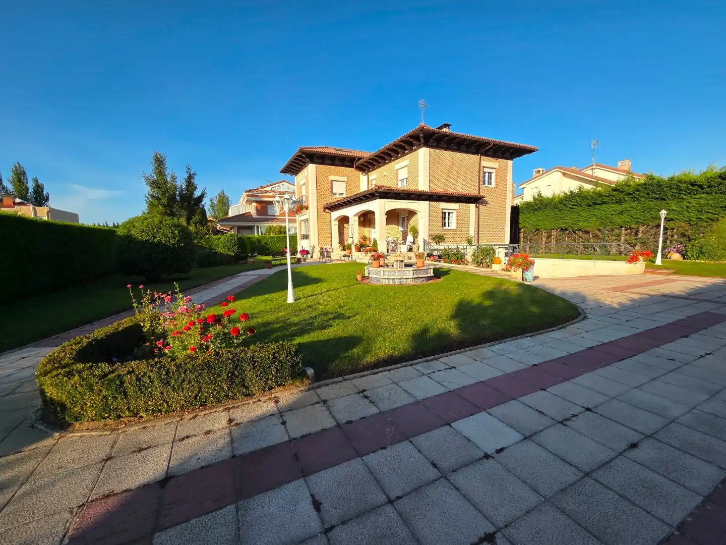 Garden of Houses for sale in Castrillo del Val  with Heating, Private garden and Parquet flooring